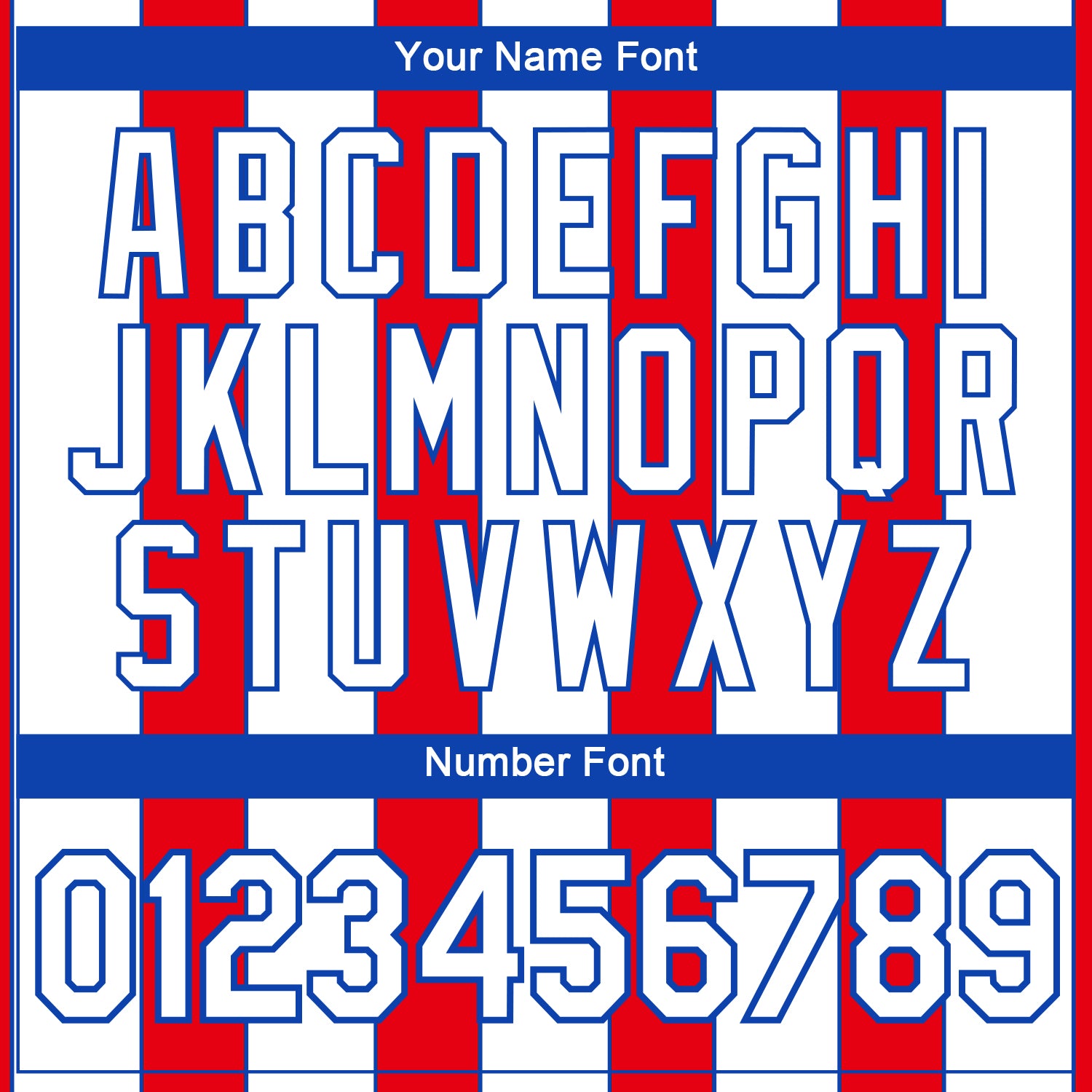 Custom White Fire Red-Thunder Blue Vertical Stripe Classic Performance T-Shirt
