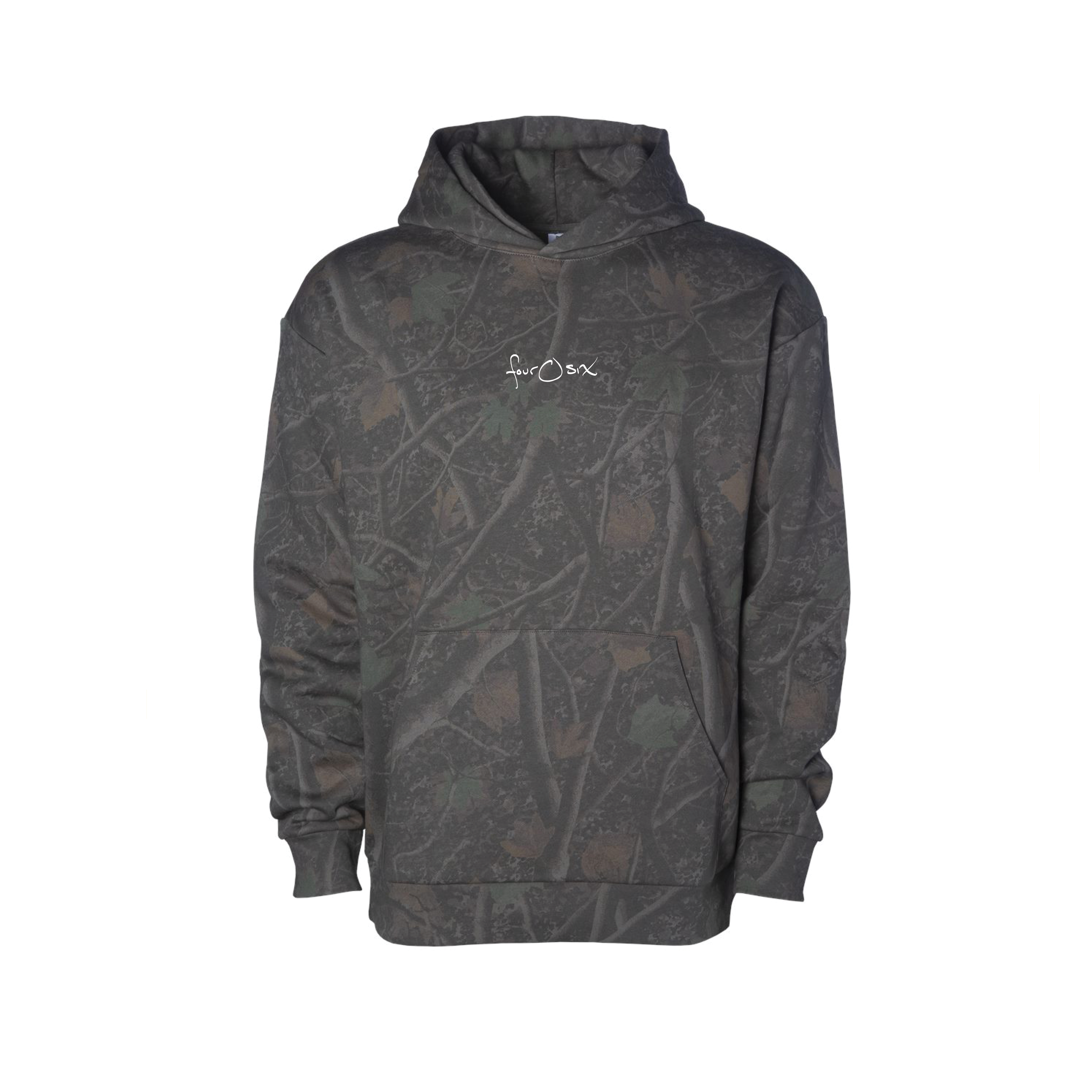 CLASSIC LOGO DARKWOOD CAMO HOODY