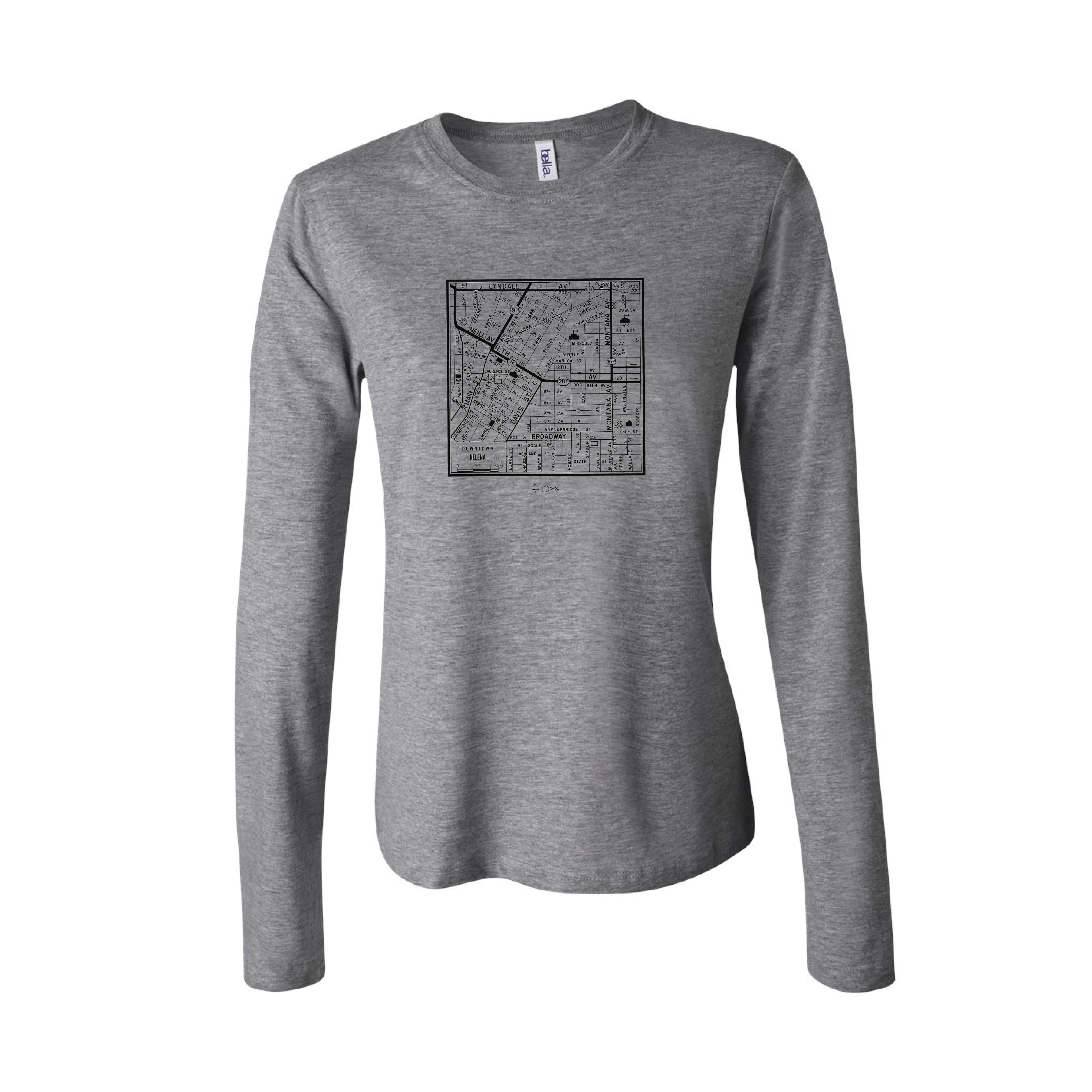 GET DOWNTOWN W'S LONG SLEEVE TEE