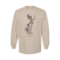 JACKALOPE HEAVY WEIGHT LONG SLEEVE TEE