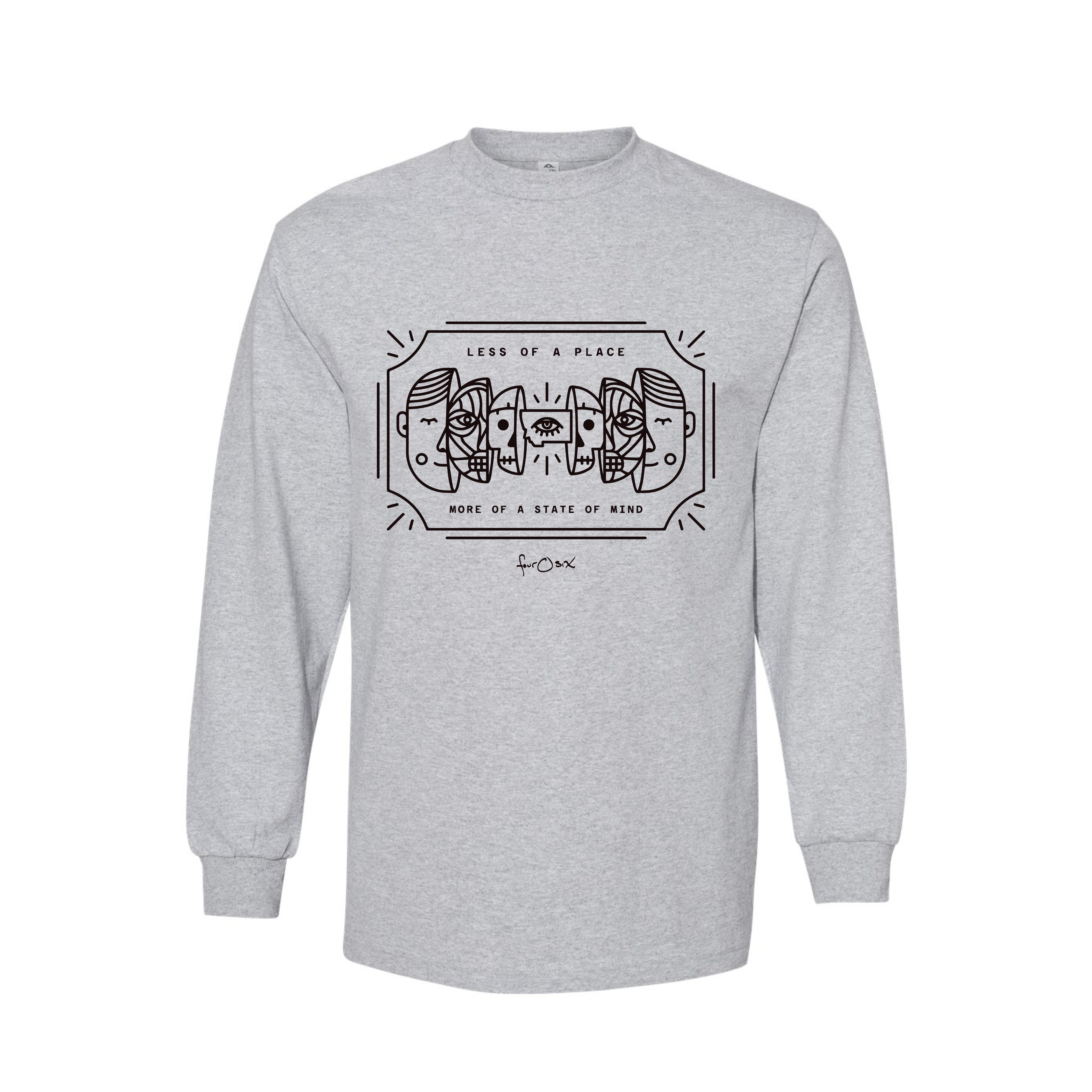 STATE OF MIND HEAVY WEIGHT LONG SLEEVE TEE